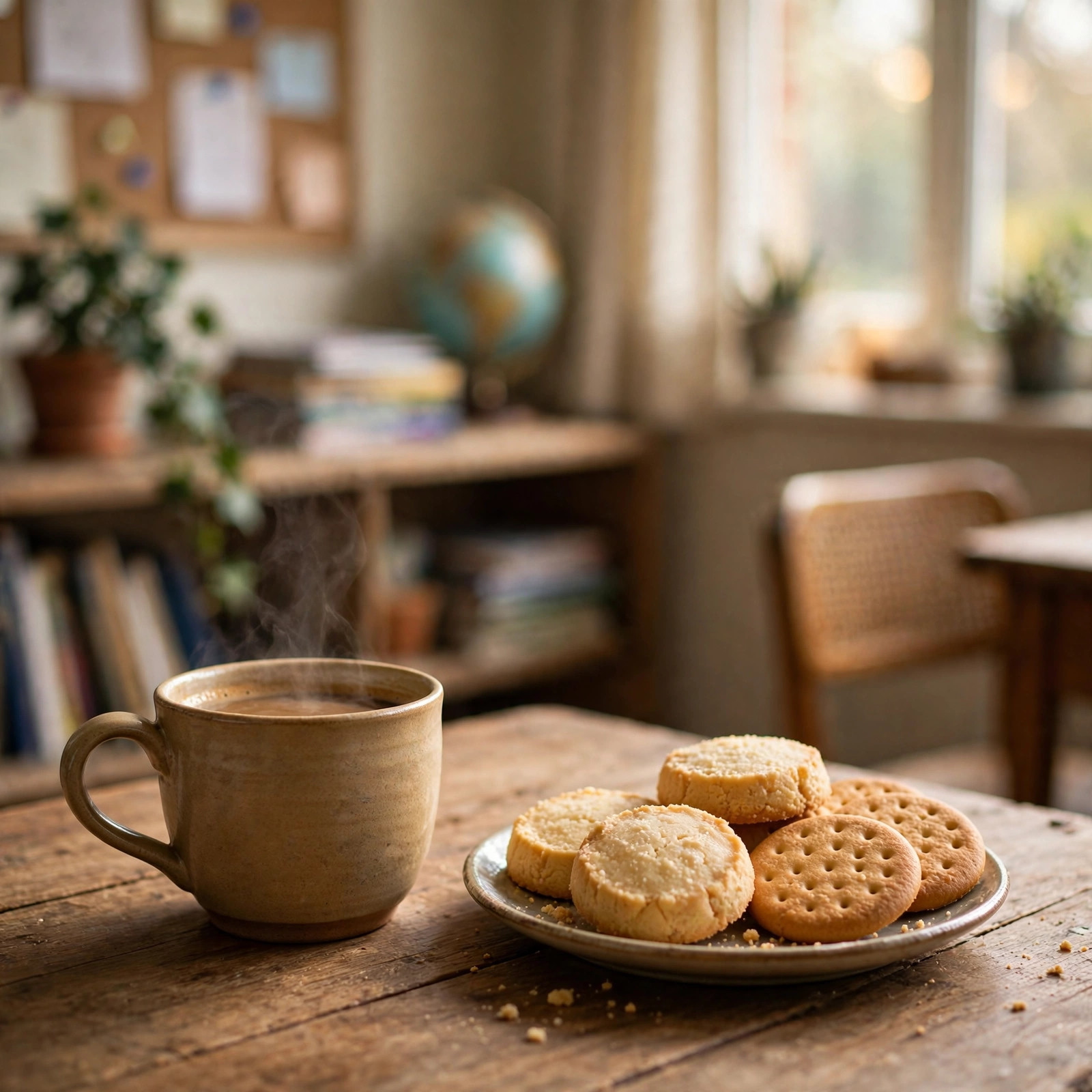 coffee and biscuits